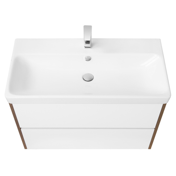 Тумба под раковину Aquaton Сканди 90 см 1A251901SDZ90 подвесная дуб рустикальный