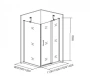 Боковая стенка GOOD DOOR MOKKA SP-80-C-WE 80x185 Боковая стенка GOOD DOOR MOKKA SP-80-C-WE 80x185