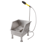 Мойка антивандальная из нержавеющей стали OCEANUS 6-001.1