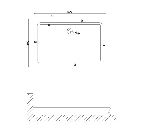 Душевой поддон Niagara Nova NG-100-80Q (100*80*13) прямоугольник, для 6681, 6881 Душевой поддон Niagara Nova NG-100-80Q (100*80*13) прямоугольник, для 6681, 6881