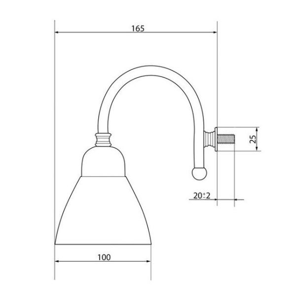 Светильник Caprigo 2235-ORO золото Светильник Caprigo 2235-ORO золото