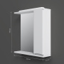 Шкаф зеркальный Am.Pm Like 65 см M80MPR0651WG R белый с подсветкой
