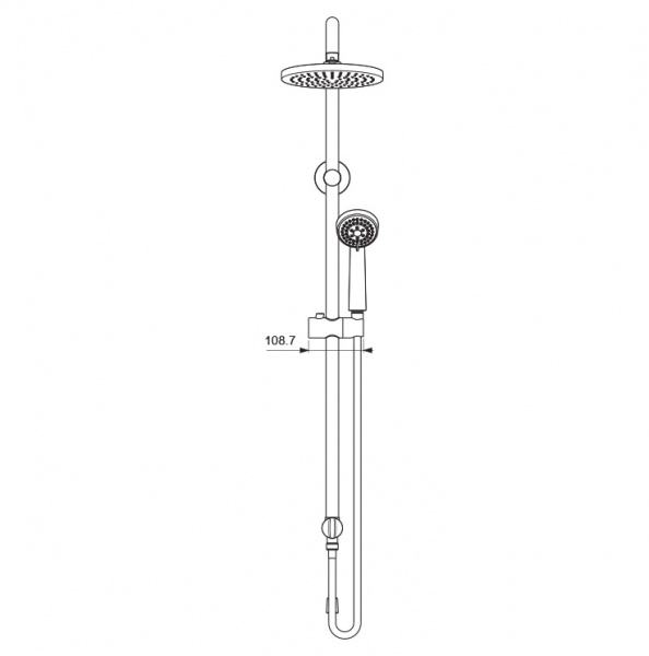 Душевая система VIDIMA BALANCE SH BA274AA