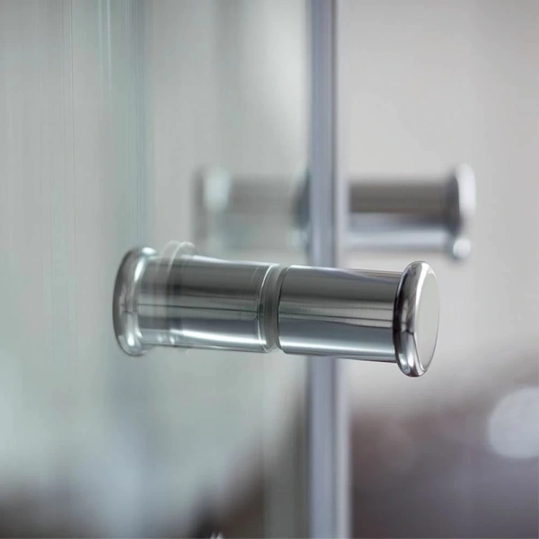 Душевое ограждение полукругое Koller Pool NF80 80х80x185 профиль хром стекло матовое Душевое ограждение полукругое Koller Pool NF80 80х80x185 профиль хром стекло матовое