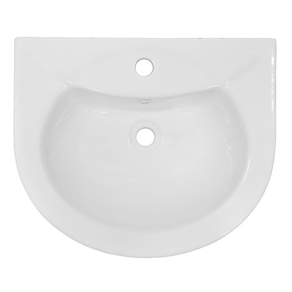 Раковина Loranto 55 см CS-025 с пьедесталом