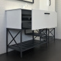 Тумба с раковиной Comforty Бредфорд 90 см 00-00009955 напольная белая