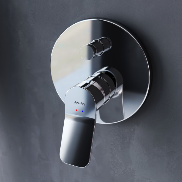 Встраиваемый смеситель Am.Pm X-Joy F85A45000 хром глянцевый