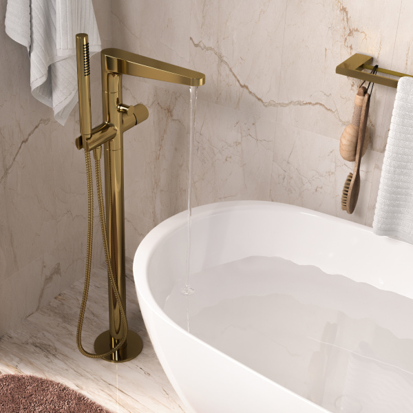 Смеситель для ванны WasserKRAFT Sauer 7121 Смеситель для ванны WasserKRAFT Sauer 7121