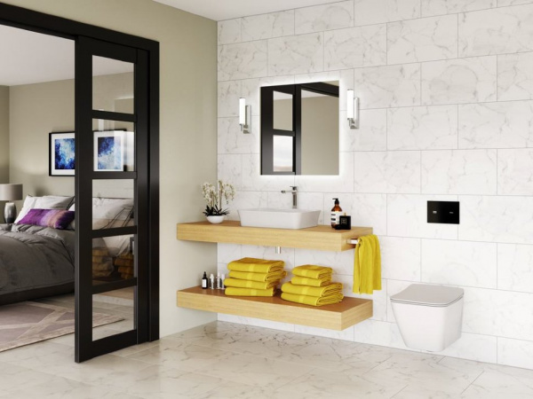 Прямоугольное зеркало со светодиодной подсветкой 70х70 см Ideal Standard MIRROR&LIGHT T3335BH Прямоугольное зеркало со светодиодной подсветкой 70х70 см Ideal Standard MIRROR&LIGHT T3335BH