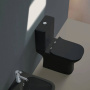Унитаз-компакт безободковый с сиденьем микролифт Cerutti SPA VETTORE MB CN9241 матовый черный Унитаз-компакт безободковый с сиденьем микролифт Cerutti SPA VETTORE MB CN9241 матовый черный