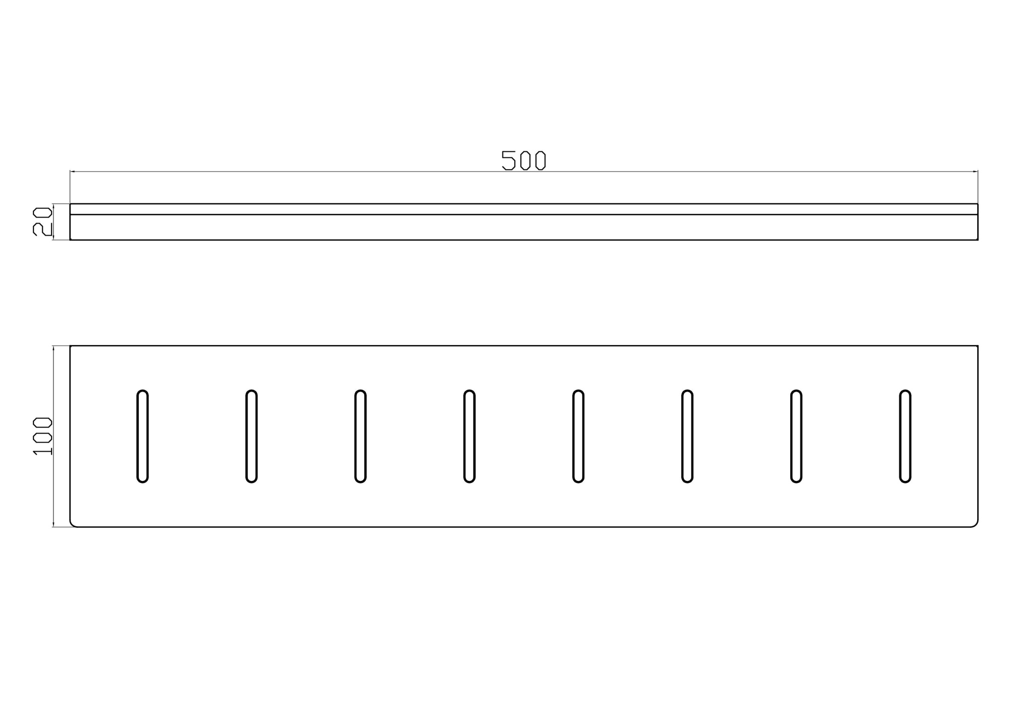 Полка для ванной Wonzon & Woghand Eclipse WW-9127 хром глянцевая