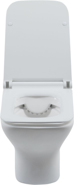 Унитаз подвесной Aquanet Cube-W безободковый с микролифтом