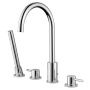 Смеситель на борт ванны  ABBER Wasser Kreis AF8113 хром Смеситель на борт ванны  ABBER Wasser Kreis AF8113 хром