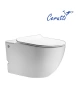 Унитаз подвесной Ceruttispa Barbaria CT10591 с импульсным смывом с микролифтом