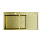 Мойка для кухни Omoikiri Akisame 100 см 4973089 светлое золото