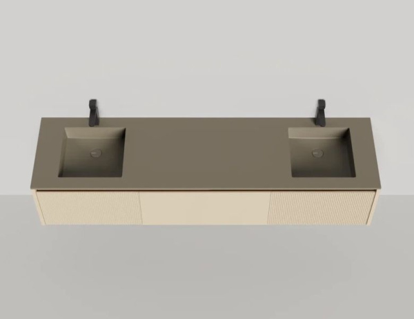 Тумба под раковину Salini Domino 200 см 27D120DINF подвесная любой RAL