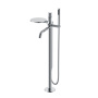 Смеситель для ванны Boheme Stick 129-CRCR.4 напольный с душевой лейкой хром