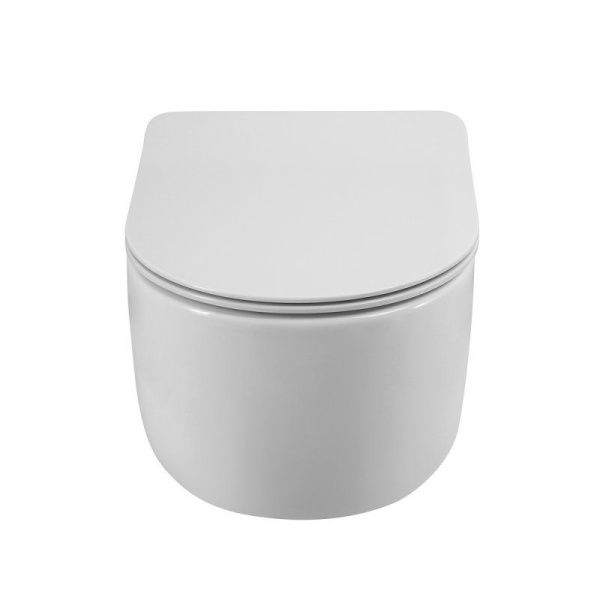 Унитаз подвесной безободковый со смывом  BelBagno SOFT-TOR BB084CH-TOR Унитаз подвесной безободковый со смывом  BelBagno SOFT-TOR BB084CH-TOR