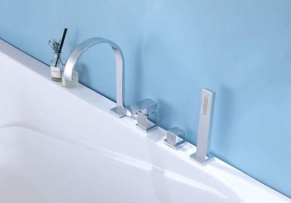 Смеситель на борт ванны ABBER Wasserfall AF8613 хром Смеситель на борт ванны ABBER Wasserfall AF8613 хром