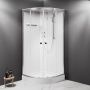 Душевая кабина 90x90 AM.PM X-Joy W94C-401-090MT стекло прозрачное профиль хромматовый Душевая кабина 90x90 AM.PM X-Joy W94C-401-090MT стекло прозрачное профиль хромматовый