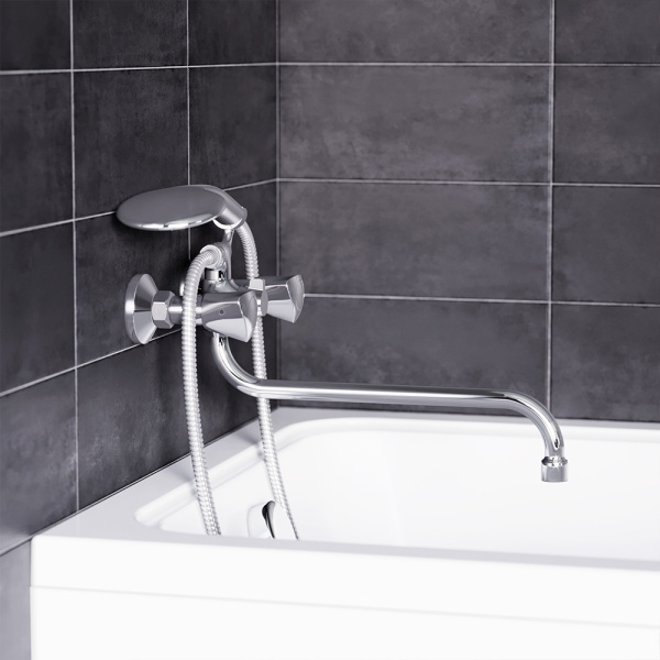 Смеситель для ванны RedBlu by Damixa Object 349500000 хром глянцевый