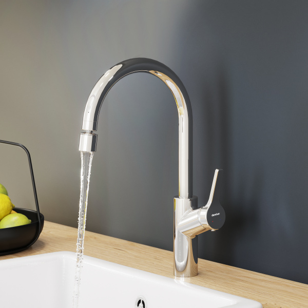 Смеситель для кухонной мойки Damixa Eclipse 310722000 хром глянцевый