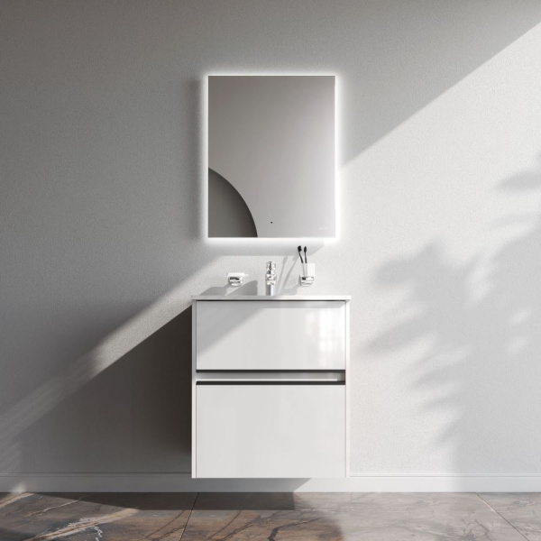 Тумба под раковину Am.Pm Sense 60 см M7BFUX0602WG подвесная белая