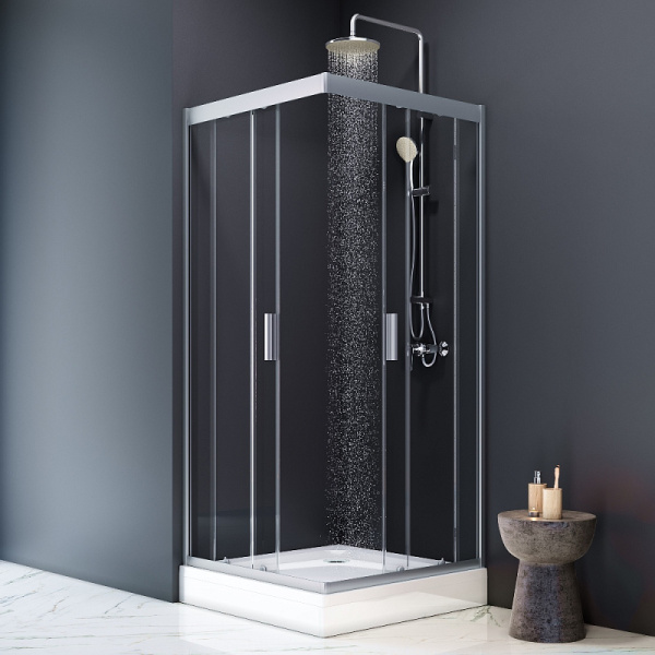 Акриловый поддон для душа AM.PM Gem 90x90 W90T-403-090W