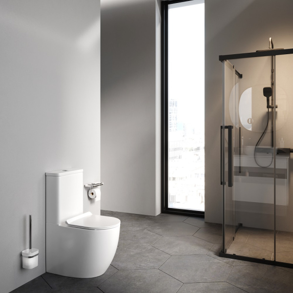 Унитаз-компакт с бачком AM.PM Like C808600SC безободковый с микролифтом