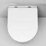 Унитаз Abelsberg Element ELC70701WH подвесной безободковый с микролифтом