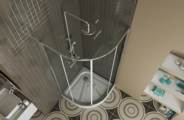Душевой уголок 90x90x200 Bravat Drop BS090.1200A Душевой уголок 90x90x200 Bravat Drop BS090.1200A