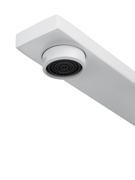 Смеситель для кухонной мойки Wonzon & Woghand WW-AE4550-MW белый матовый