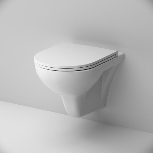 Подвесной унитаз FlashClean с сиденьем микролифт AM.PM Gem C901700SC
