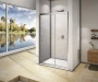 Душевое ограждение GOOD DOOR NEO WTW-140-C-CH 140x140x185 Душевое ограждение GOOD DOOR NEO WTW-140-C-CH 140x140x185
