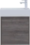 Тумба с раковиной Aquanet Nova Lite 50 см 00302520 подвесная дуб рошелье