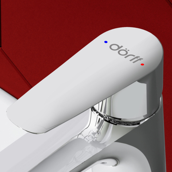 Смеситель для раковины Dorff Prime New хром глянцевый