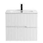 Тумба под раковину Cezares Duet-N 70 см DUET-N-700-2C-SO-BL подвесная bianco lucido