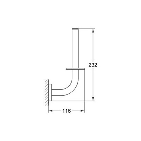 Держатель запасного рулона  Grohe Essentials 40385001 хром Держатель запасного рулона  Grohe Essentials 40385001 хром