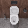 Унитаз Cezares Relax CZR-3806-53-TH-TOR/SC подвесной безободковый с микролифтом