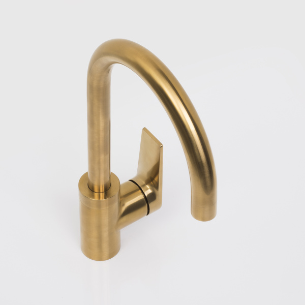 Смеситель для мойки WasserKRAFT Aisch 5507 золото матовый