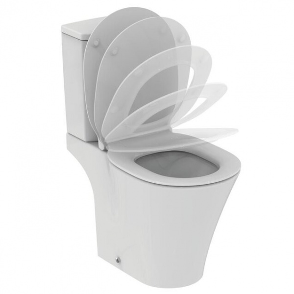 Напольный пристенный унитаз для монтажа с бачком Ideal Standard CONNECT AIR AquaBlade® E009701 Напольный пристенный унитаз для монтажа с бачком Ideal Standard CONNECT AIR AquaBlade® E009701