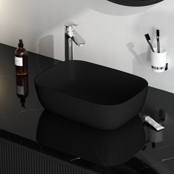 Раковина Am.Pm Func 45 см M8FWCC10450BM накладная