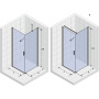 Душевой уголок Riho Novik 90x200x90 G003011120 профиль хром