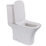 Унитаз-компакт безободковый с сиденьем микролифт Cerutti SPA VETTORE MW CT9240 матовый белый Унитаз-компакт безободковый с сиденьем микролифт Cerutti SPA VETTORE MW CT9240 матовый белый