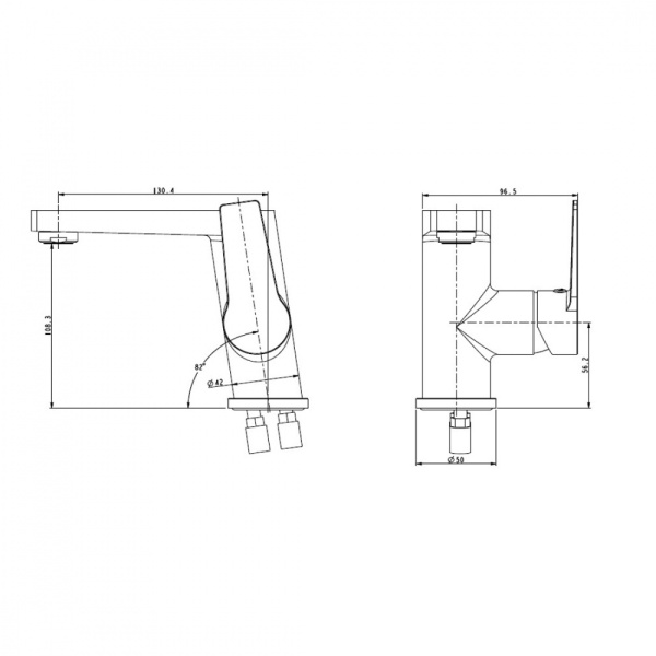 Смеситель для раковины Bien Lado BL11011106 Смеситель для раковины Bien Lado BL11011106