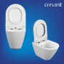 Унитаз Cersanit City 64822 подвесной безободковый с микролифтом