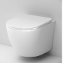 Унитаз подвесной AM.PM Like C801900SC безободковый с микролифтом