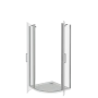 Душевое ограждение GOOD DOOR PANDORA R-90-C-CH 90x90x185 Душевое ограждение GOOD DOOR PANDORA R-90-C-CH 90x90x185