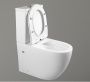 Унитаз напольный безободковый белый Cerutti SPA ORLTER CT9867 с сиденьем микролифт Унитаз напольный безободковый белый Cerutti SPA ORLTER CT9867 с сиденьем микролифт