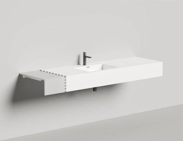 Раковина столешница Salini ONDA PLUS 1402203MRF Раковина столешница Salini ONDA PLUS 1402203MRF